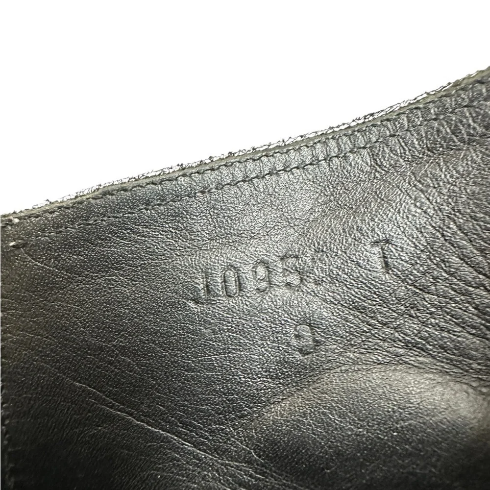 Tom Ford Silver distress ankle boots size 9